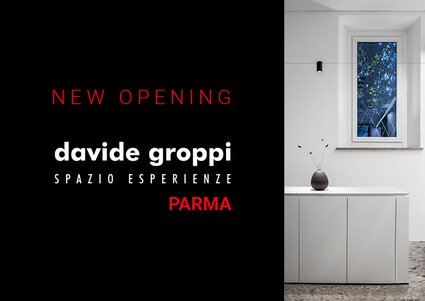 Davide Groppi | Nueva apertura a Parma | © Davide Groppi srl | All Rights Reserved