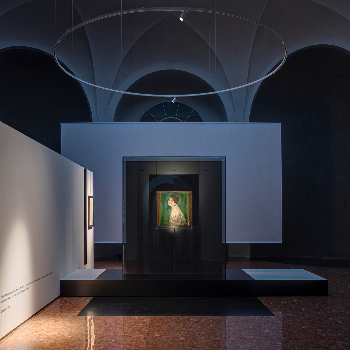 Klimt at Ricci Oddi Art Gallery | © Davide Groppi srl | All Rights Reserved