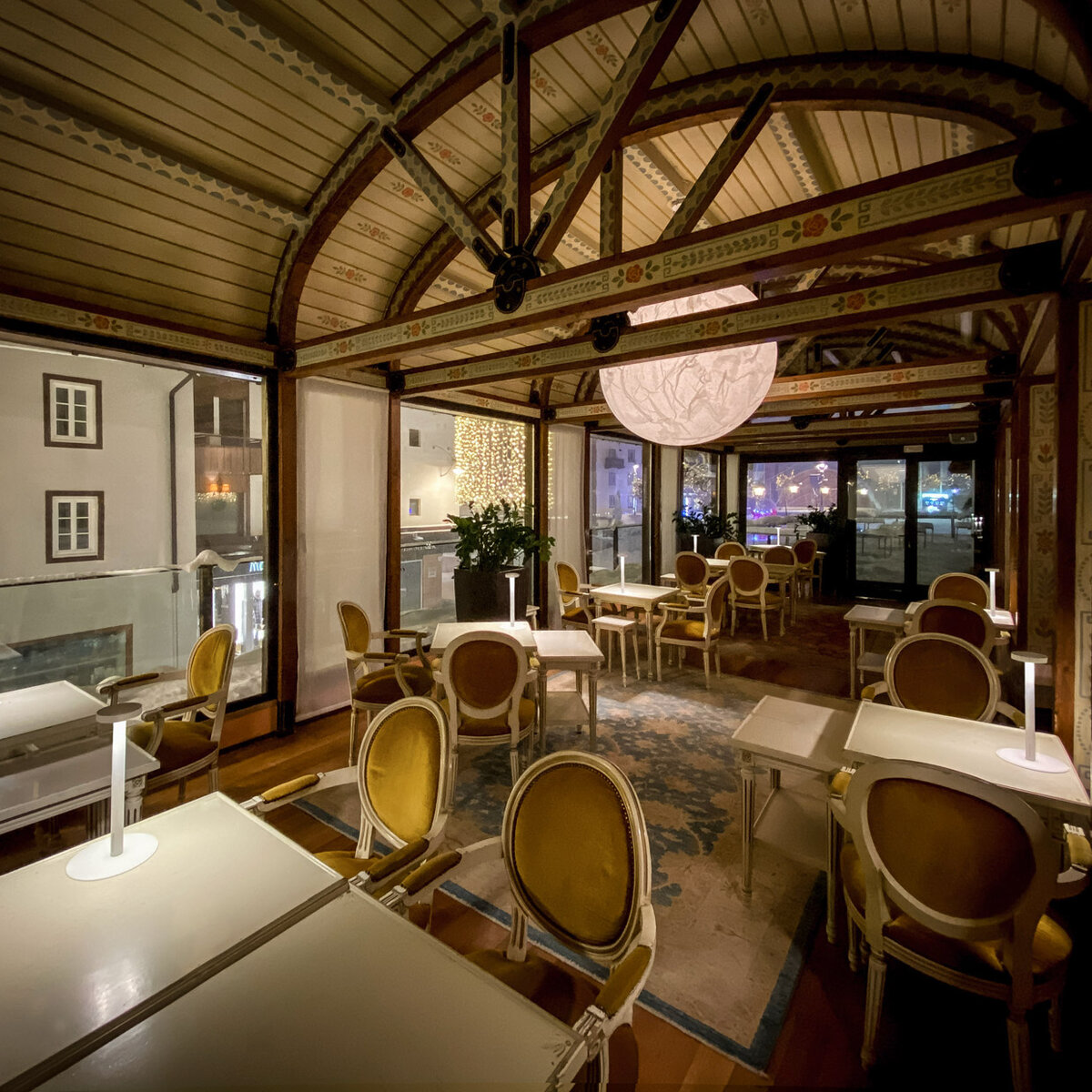 Hostaria in Cortina - temporary restaurant | © Davide Groppi srl | All Rights Reserved